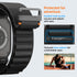 Spigen רצועת שעון WBF1 ל-Apple Watch – תואמת Ultra 3/2/1 (49mm), Series 11/10 (46mm), 9/8/7 (45mm), 6/5/4 (44mm)